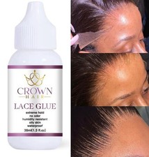Extreme Hold Lace Glue for Wigs, Waterproof, Invisible Bonding, pack of 1