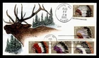 DR WHO 1990 FDC INDIAN HEADDRESS COLLINS HAND COLORED CACHET DUAL CANCEL M75315