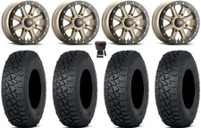 ITP Inertia Bdlk 15" Wheels Br +40mm 33" Tenacity XNR Tires Renegade Outlander