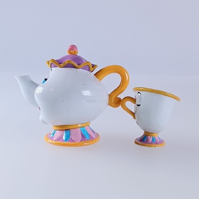 Mrs. Potts & Chip Potts - Disney Beauty and the Beast Katazun