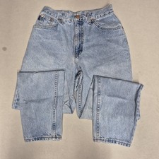 Chic Womens Jeans Vintage Size 8 Blue Y2K Light Wash Youth 26x27