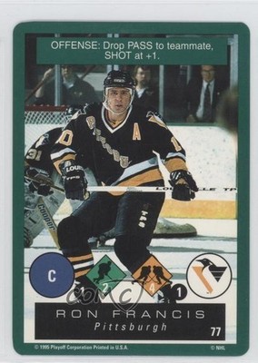 1995-96 Playoff One on One Challenge Ron Francis #77 HOF 1md