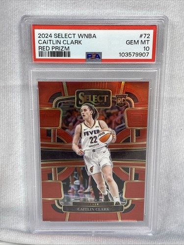 2024 Caitlin Clark [Red Prizm] #72