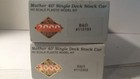 Lot Of 2 Proto 2000 HO Mather 40’ Single Deck Stock CarS: B & O — photo 2