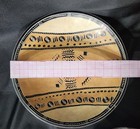 Vintage Handcrafted Kenyan Soapstone decorative Bowl With Geometric Pattern — photo 2