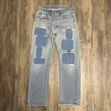 Vintage 70s Levi's Single Stitch 501 6 Stamp Selvedge Jeans Size 30X30