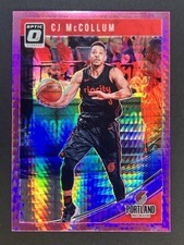 2018-19 PANINI OPTIC CJ MCCOLLUM#11 PINK HYPER PRIZM CARD