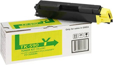 TONER ORIGINALE KIOCERA-MITA TK-580 GIALLO 2800 COPIE
