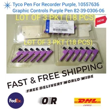 Tyco Pen For Recorder Purple, 10557636 Graphic Controls Purple Pen 82-39-0306-06