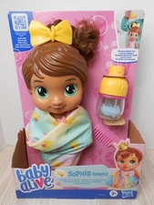 Baby Alive Shampoo Snuggle Sophia Sparkle Baby Doll With Accessories 