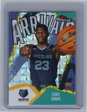 2025-26 Topps Finest Cedric Coward Arrivals Geometric RC Grizzlies A-11 SR187
