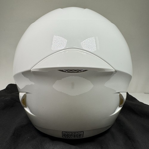 Pilot ST-17 Motorcycle Helmet Full Face Sun Visor White Size Large - Picture 6 of 12