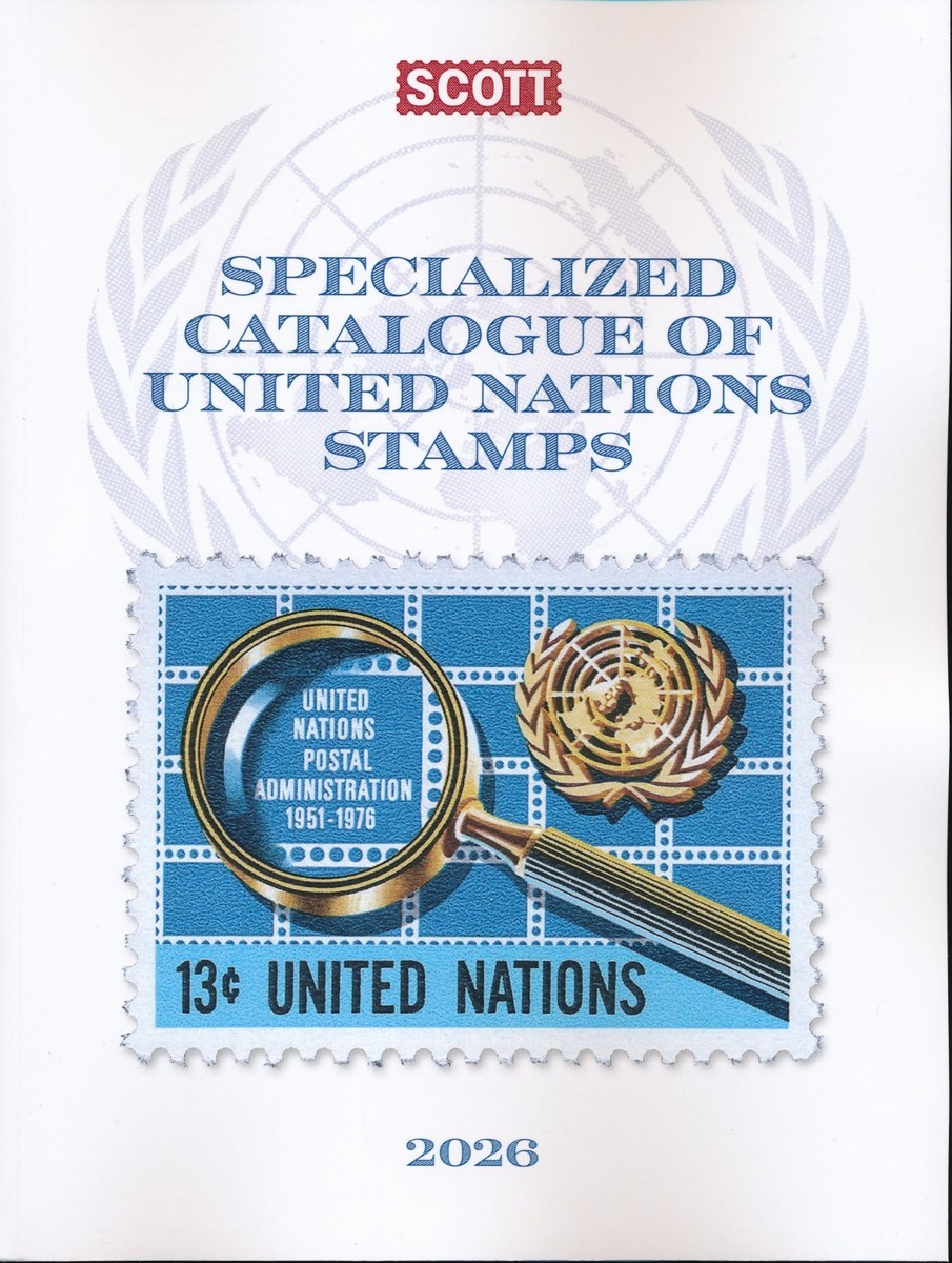 Scott SPECIALIZED Catalog 2026 UNITED NATIONS STAMPS & COVERS