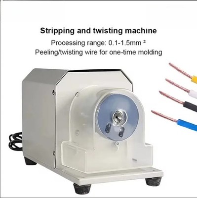 Wire Stripper 40W 0.1-1.5mm² Rubber Wire Twist-and-Strip All-in-One Tool 