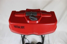 Nintendo Virtual Boy Vintage 1995 Stereoscopic 3D Game Console w/ Mario's Tennis