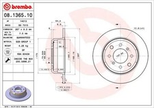 Disque de frein Alfa Romeo 1300