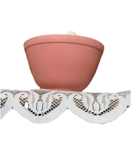 Vintage Pyrex Pink Bubblegum 401 Mixing Bowl Rare HTF