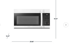 Insignia Microwave For Wall with 2 stage cooking