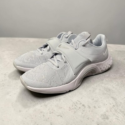 Nike Renew In Season Trainer Womens Pure Platinum White New Sneakers Size 9.5