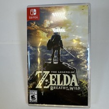 Authentic Replacement Case Box Case Only  Legend of Zelda Breath of the Wild
