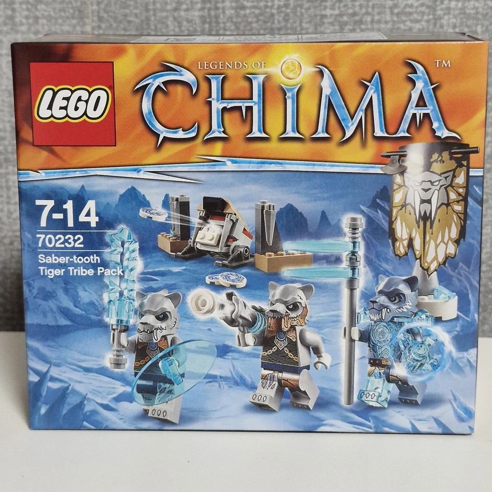 LEGO Legends Of Chima - Saber Tooth Tiger Tribe Pack - 70232 - New Sealed - Image 2 of 4