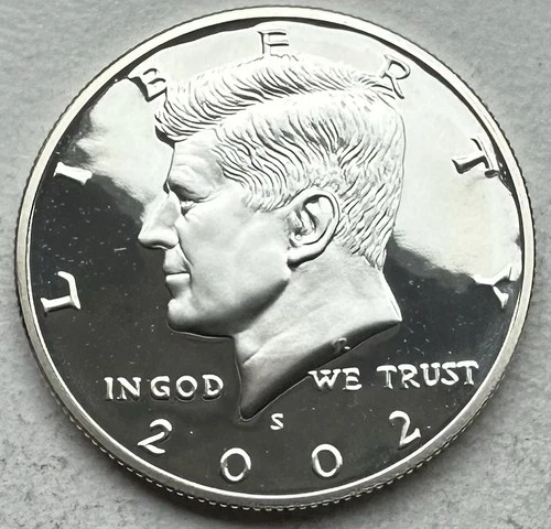 2002-S Kennedy Half Dollar Proof 90% Silver-INV#8843