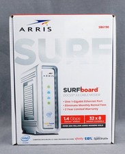 ARRIS SURFboard White SB6190 DOCSIS 3.0 Internet Cable Modem 1.4gbps