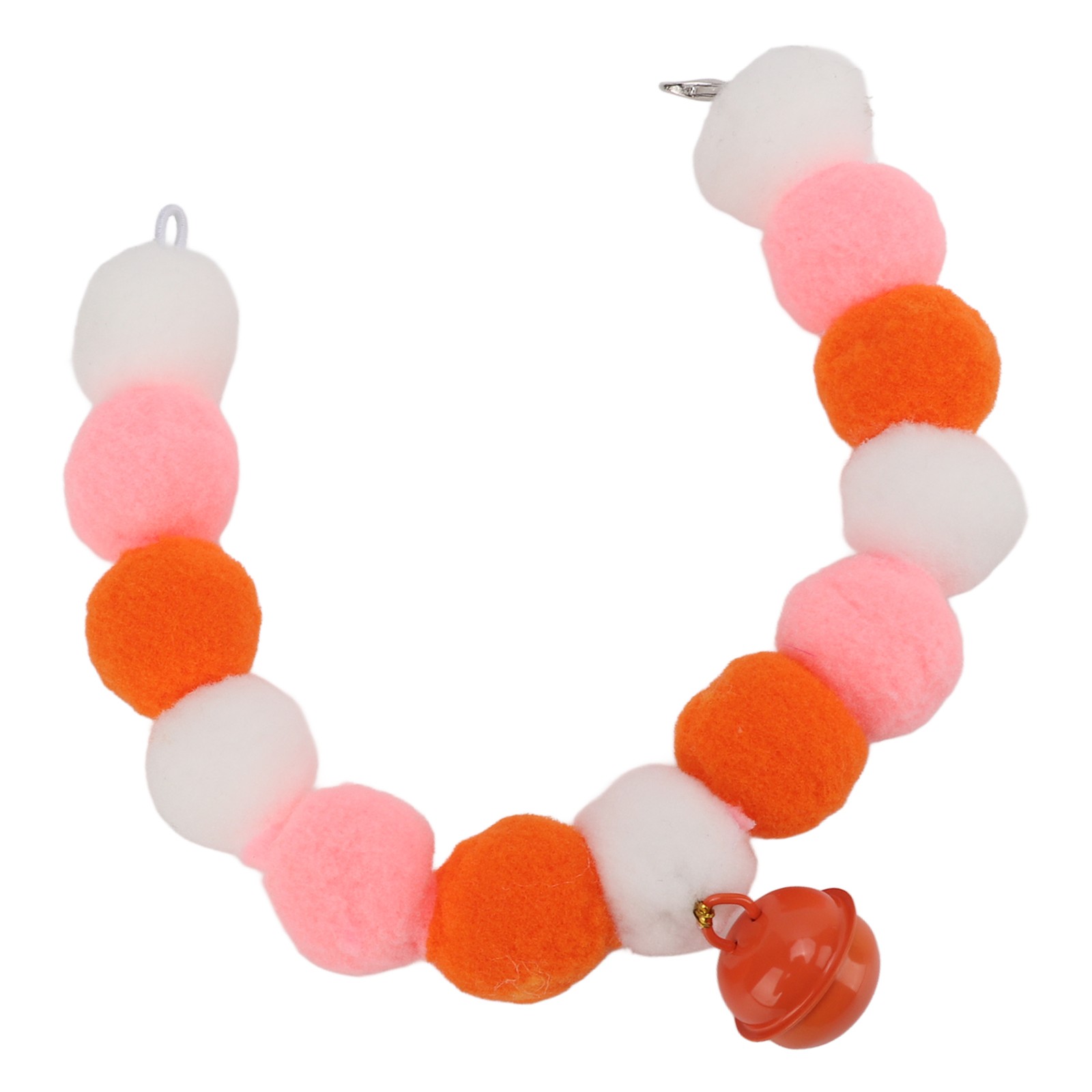 Pet Collar Soft Lightweight Plush Balls Cute Dog Cat Collar With Bell For Party