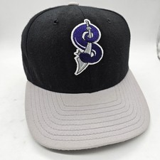 De Colección Springfield Sultans Ligas Menores Béisbol Milb Snapback Sombrero Hecho en EE. UU. RARO