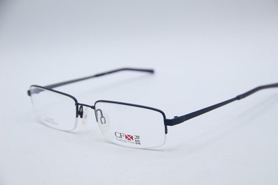 NEW CHARMANT CFX CONCEPT FLEX CX7176 BLUE GREY AUTHENTIC EYEGLASSES 56-19