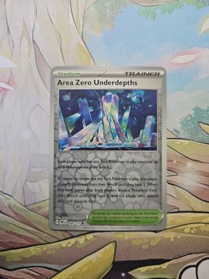 Area Zero Underdepths 094/131 Reverse Holo Prismatic Evolutions 