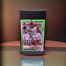 Luis Garcia 2021 Bowman Neon Green Paper Parallel #BP-79 Serial 225/399 Phillies