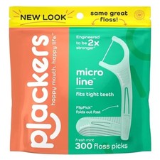 300 CT Plackers Micro Mint Dental Floss Tooth Picks Plastic Oral Teeth Flossers