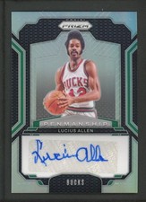 2024-25 LUCIUS ALLEN AUTO PANINI PRIZM PENMANSHIP SILVER AUTOGRAPHS