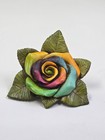 Neil Eyre Eyredesigns Valentine Love LGBTQ Pride Full Open Vibrant Rainbow Rose — photo 1