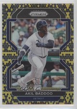 2022 Panini Prizm Tier II Snakeskin Prizm 16/50 Akil Baddoo #121 00gy