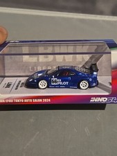 1/64 INNO64 LBWK FERRARI F40 56 PILOT TOKYO AUTO SALOON 2024 BLUE LIBERTY WALK