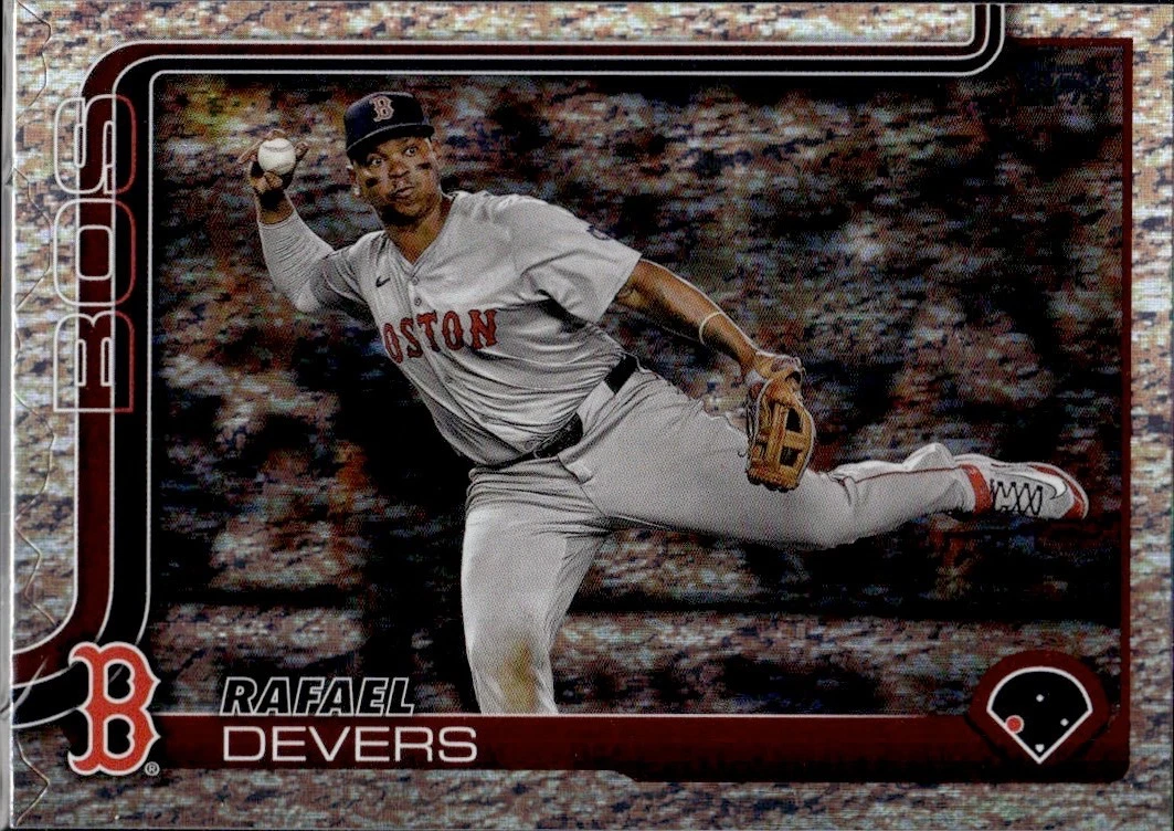 2025 Topps Series 1 Sand Glitter Foil #285 Rafael Devers