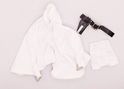 SU-DOOM-SET-WH: 1/12 White Outfit Set for Marvel Legends Super Villains Dr. Doom
