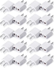 Bates Duplex Wall Outlet Covers - 10 Pack, Ivory Wall Plates