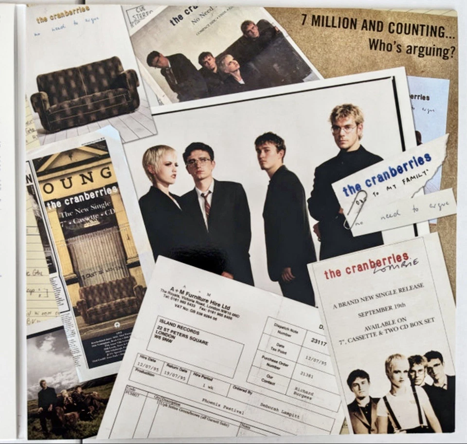 Rare Deluxe 3 Vinyl Ed. The CRANBERRIES No Need To Argue 30th Anniv. - Image 4 of 4