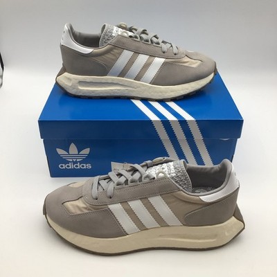 Adidas Retropy E5 Mens Grey White Training Running Shoes Size 8.5 Q47101 New