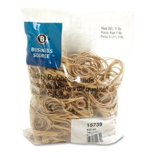 Business Source Quality Rubber Band - Size: 62 - 2.50" Length X 0.25" Width -