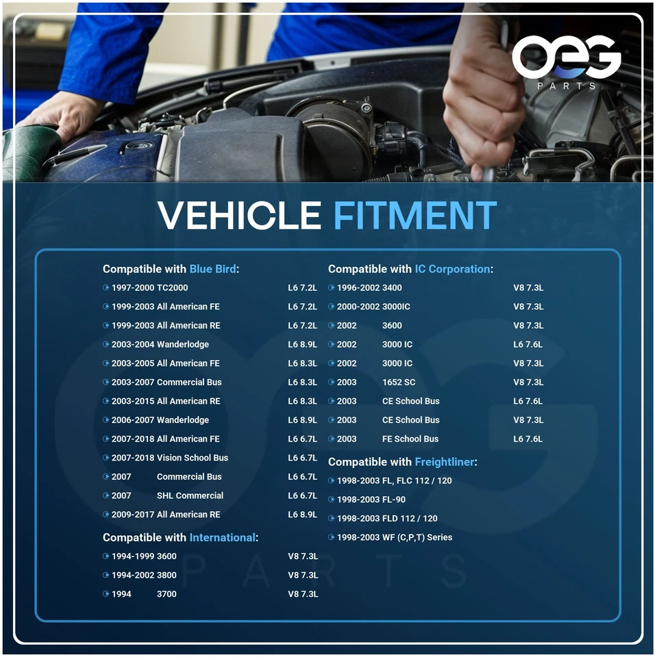Nuevo alternador 270A compatible con International 3000IC 2000-02, 3000RE 1996-01 400-16040 Foto 4 de 4