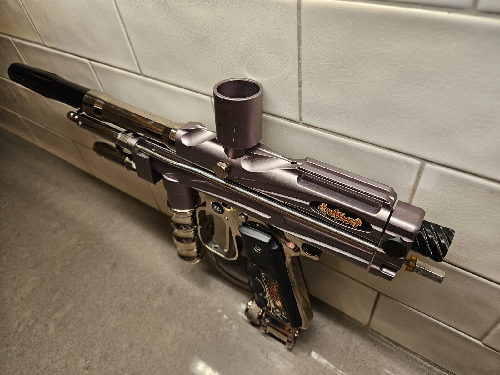 WGP Outkast Mechanical Autococker Paintball Gun Marker Rebuilt & Custom