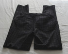 CK CALVIN KLIEN Charcoal Gray Window Pane Check Skinny Pant Sz 4 (29.5 In) — photo 4