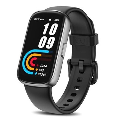 Fitness Tracker Watch with 24/7 Heart Rate Sleep fits 5.5-7.87 inch wrist Black