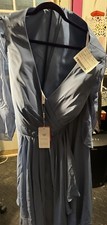 5x Plus Formal Jj House Slate Blue Mother Of bride wedding formal Dress NWT