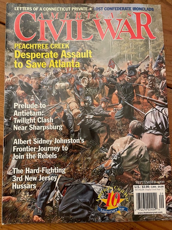 America's Civil War ~ Vol 11 No 4 ~ SEPT 1998: Sharpsburg, Ironclad Procurement