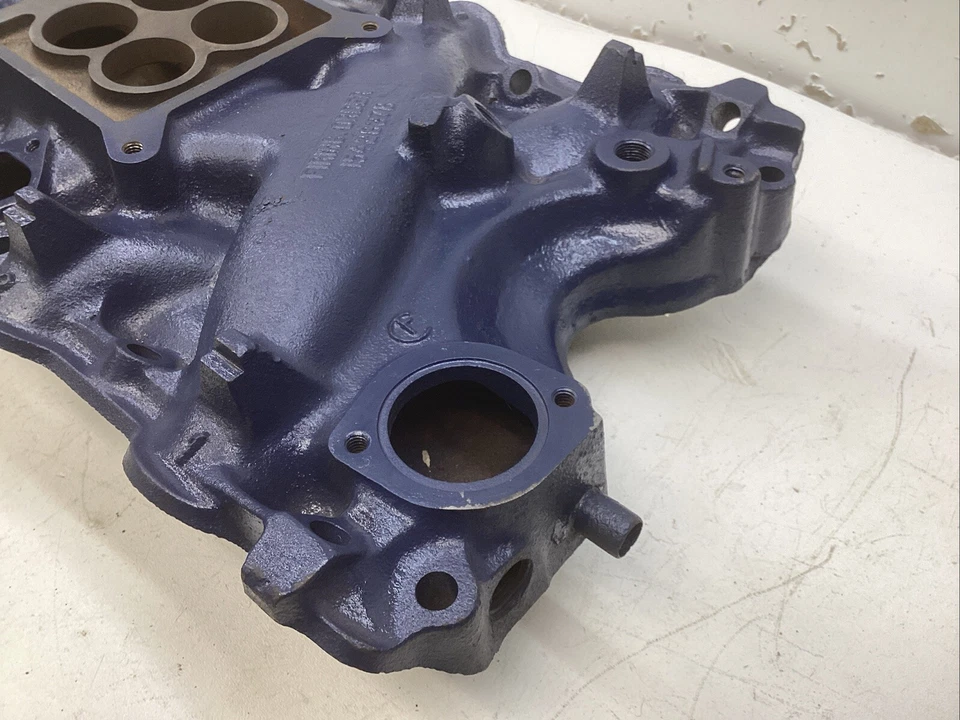 Ford Mustang 429 460 BBF 1970-1972 4BBL COLECTOR DE ADMISIÓN D0VE-9425-B 0D14 Foto 3 de 4